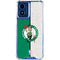 NBA Boston Celtics Canvas Moto G 5G (2024) Clear Case